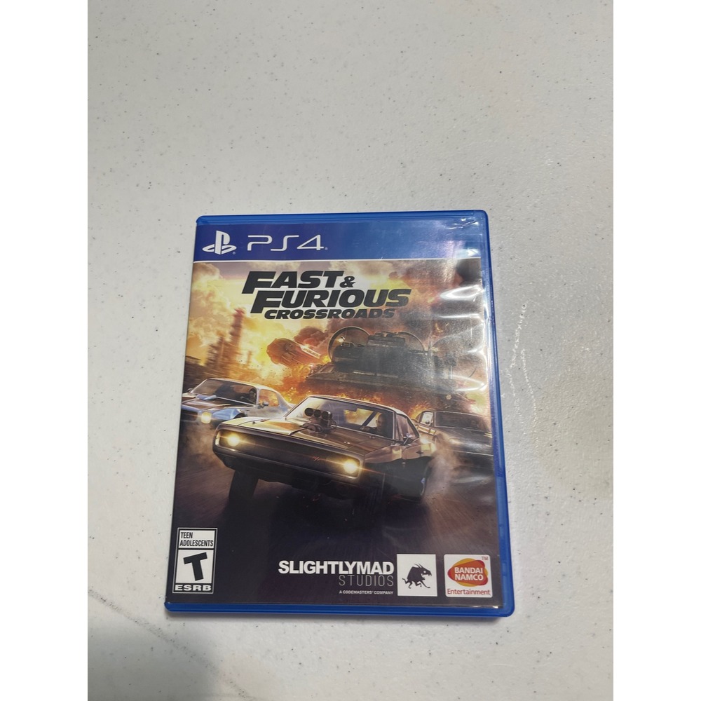 Fast‎ & Furious Crossroads Sony PlayStation 4 PS4 2020 Bandai Namco 722674121682
